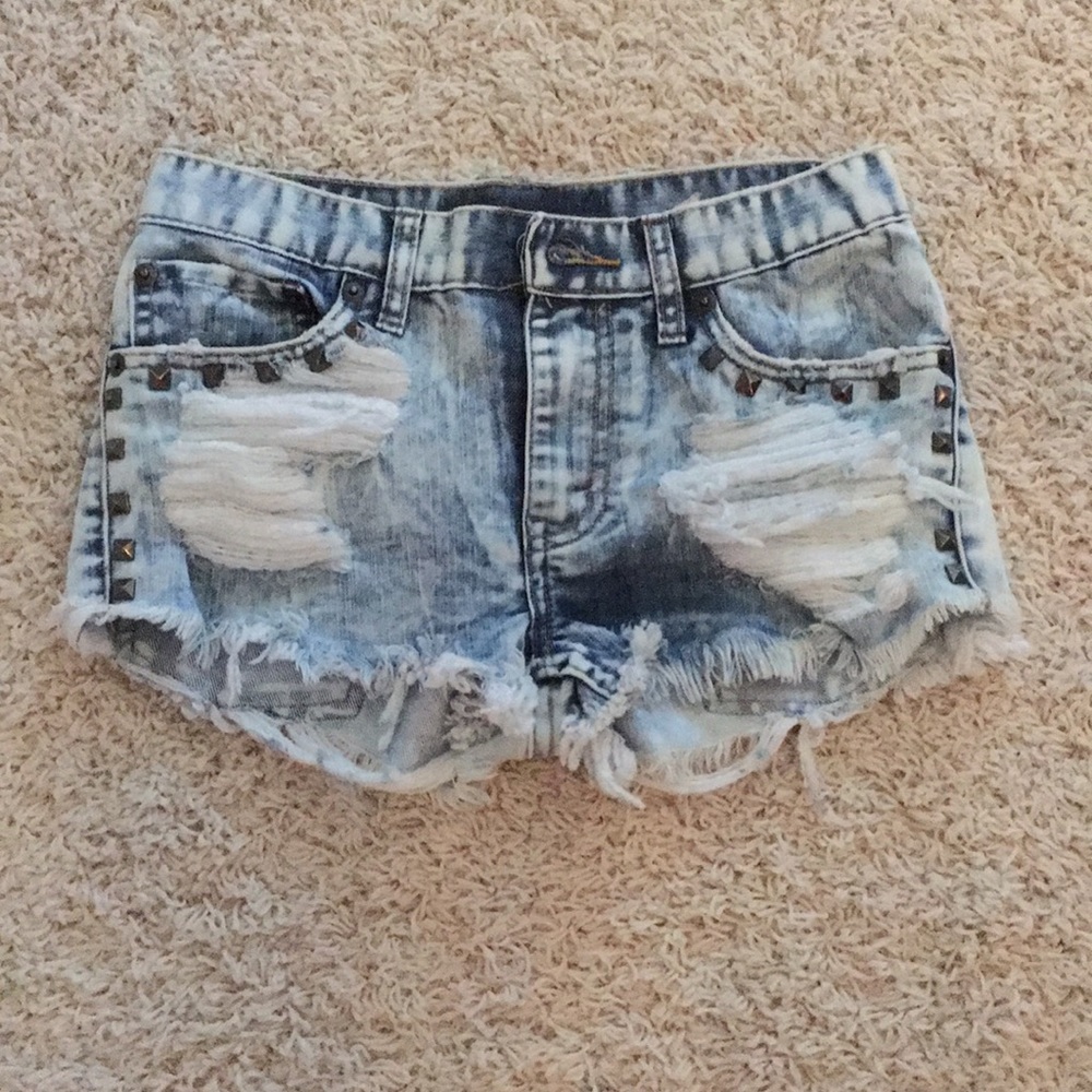 Furst of a Kind jean shorts!